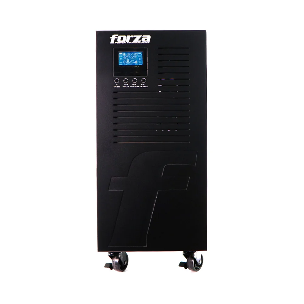 Forza FDC-206K | UPS en línea 6KVA/6KW, transform ISO, escalable, torre-220V