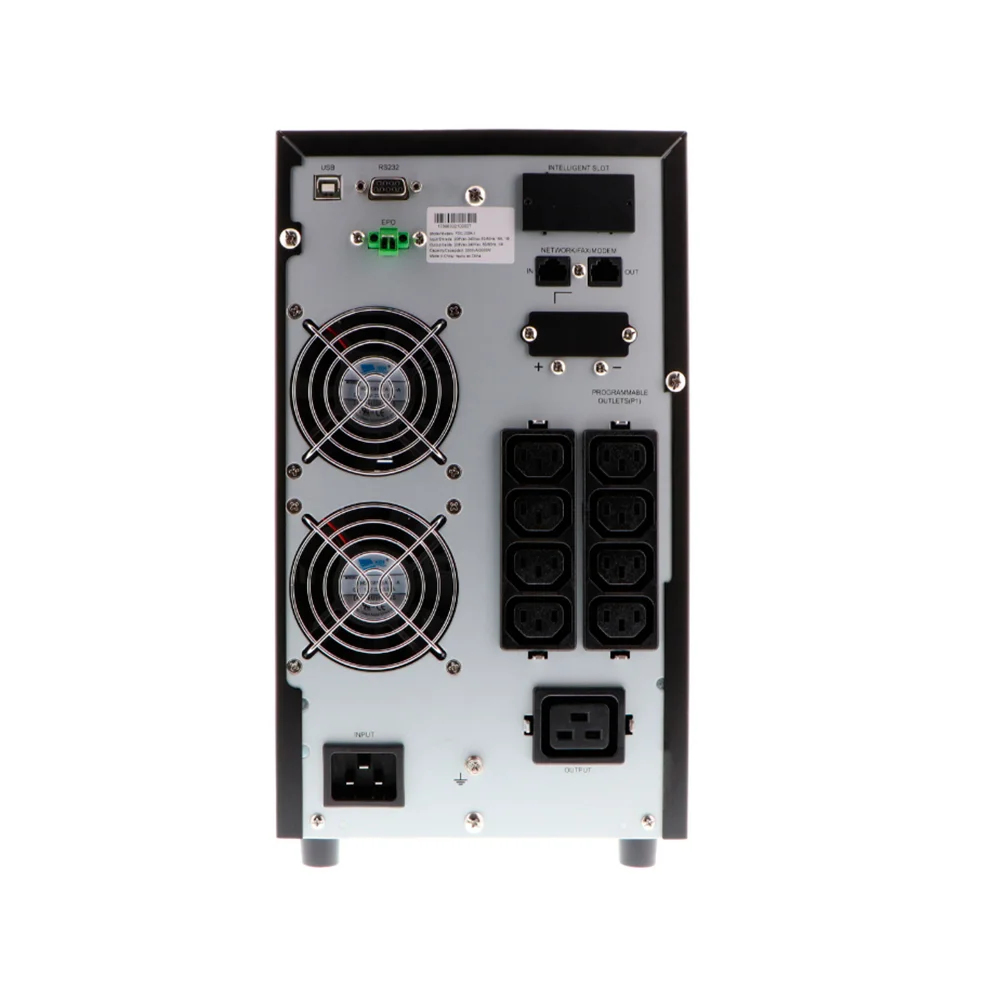 Forza FDC-203K-I | UPS en línea, 3000VA/3000W, 9 salidas IEC, LCD, torre-220V