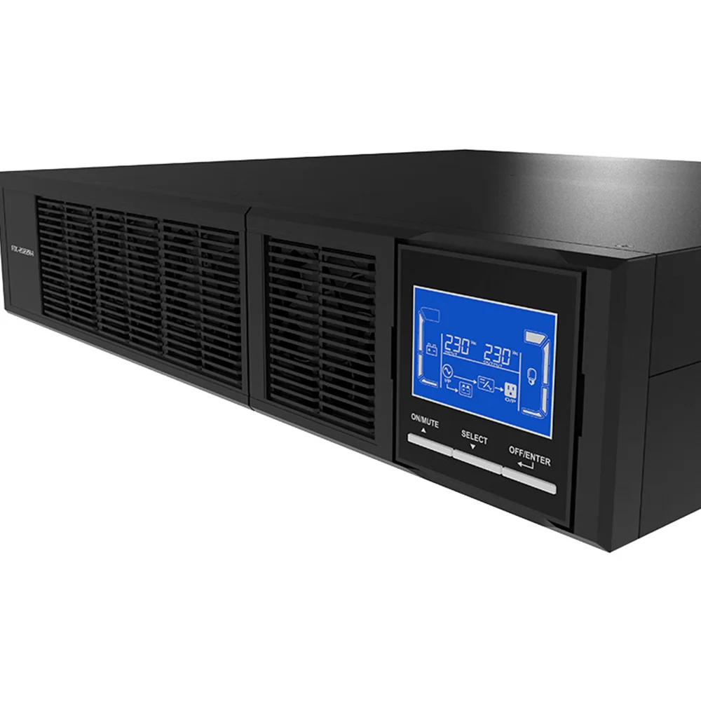 Forza FDC-2022R-I | UPS en línea 2000VA/1800W, 6 salidas, sinus pura, torre/bastidor-220V