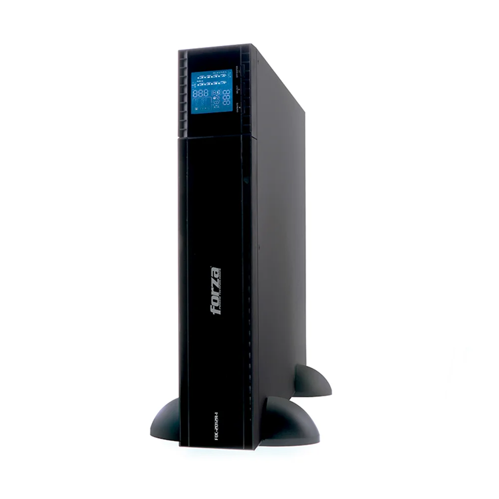 Forza FDC-2012R-I | UPS en línea, 2000VA/2000W, 8 salidas IEC, LCD, torre/bast-220V