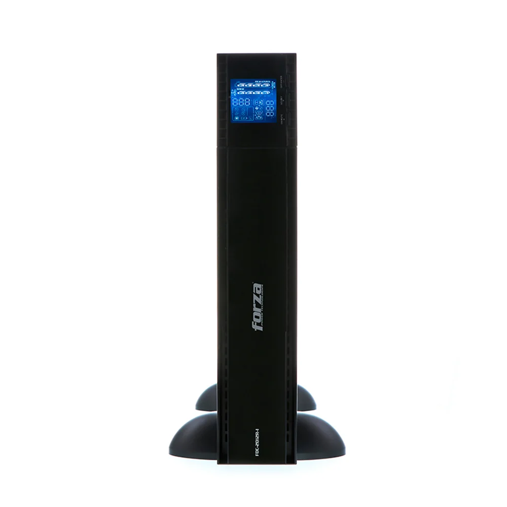 Forza FDC-2012R-I | UPS en línea, 2000VA/2000W, 8 salidas IEC, LCD, torre/bast-220V