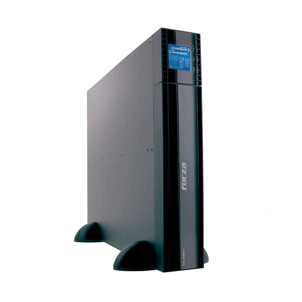Forza FDC-2012R-I | UPS en línea, 2000VA/2000W, 8 salidas IEC, LCD, torre/bast-220V