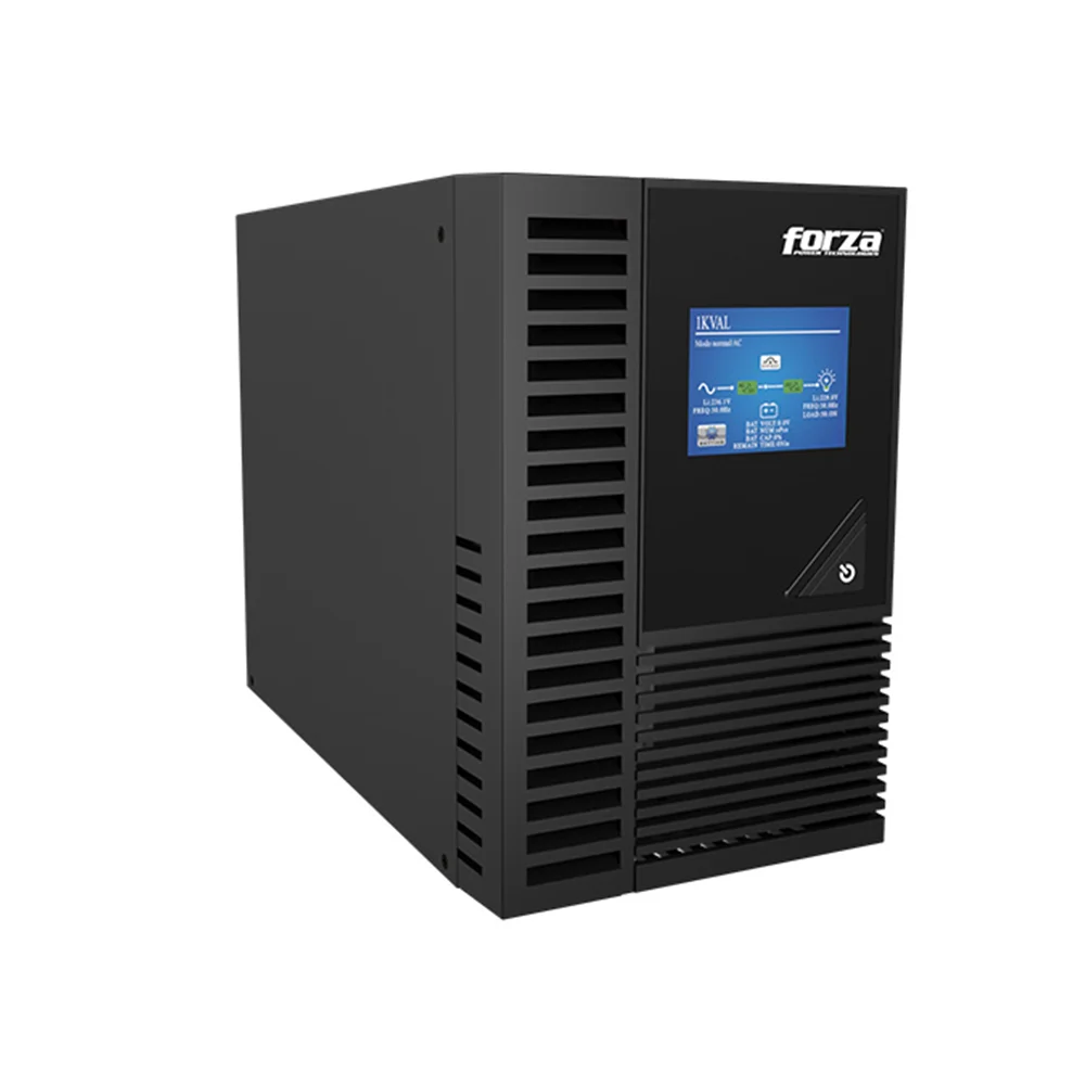 Forza FDC-1002T | UPS en línea 1000VA/900W, 3 salidas, sinus pura, torre-220V