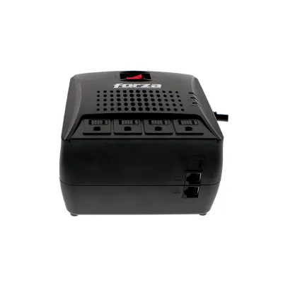 Regulador de voltaje Forza FVR-3002 | Regulador automático de voltaje 3000VA/1500W, 4 salidas, RJ45-220V