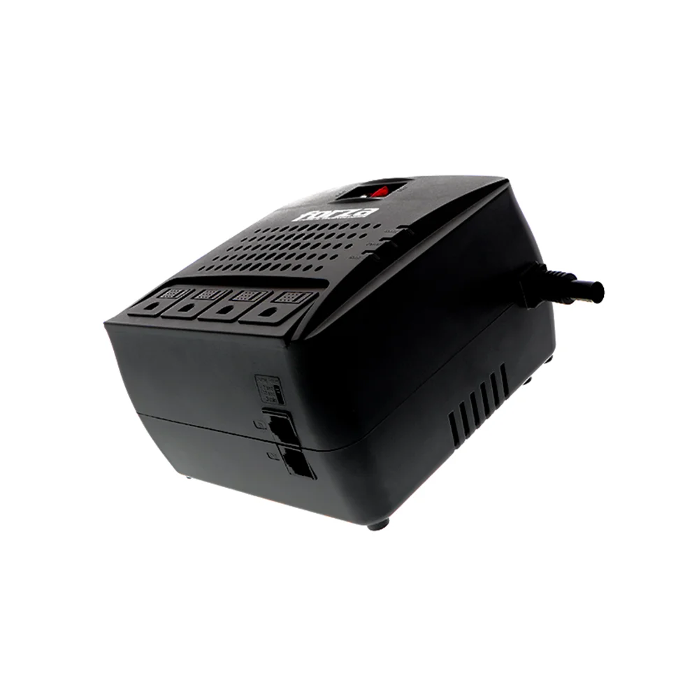 Regulador de voltaje Forza FVR-3002 | Regulador automático de voltaje 3000VA/1500W, 4 salidas, RJ45-220V