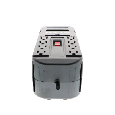 Regulador de voltaje Forza FVR-2202 | Regulador automático de voltaje 2200VA/1100W, 8 salidas, RJ11-220V