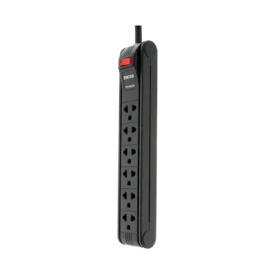 Forza PS-1006B | Regleta 1680W, 6 NEMA universales, disyuntor reposición-120V/240V
