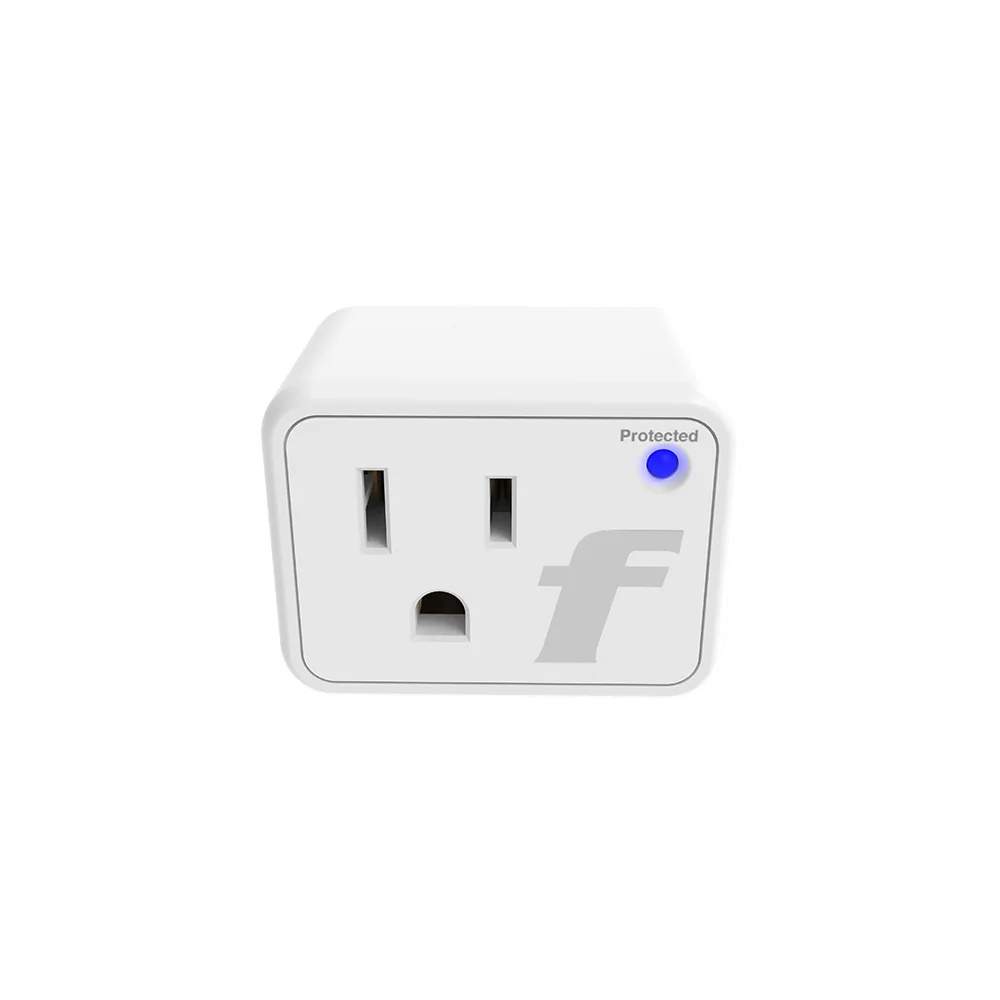 Protector de sobretensión Forza FSP-112W | Protector tensión 1875-2500W/650J, 1-NEMA, Enchufe de pared-110/220V