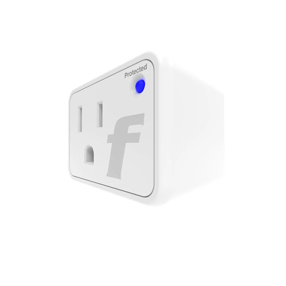 Protector de sobretensión Forza FSP-112W | Protector tensión 1875-2500W/650J, 1-NEMA, Enchufe de pared-110/220V