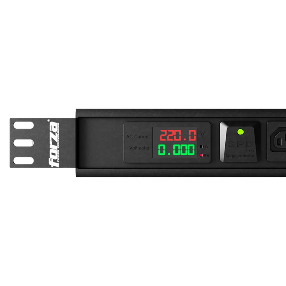 Forza FPD-3012M0U | PDU Medible 6000W, 30 tomas, 0U, 220V