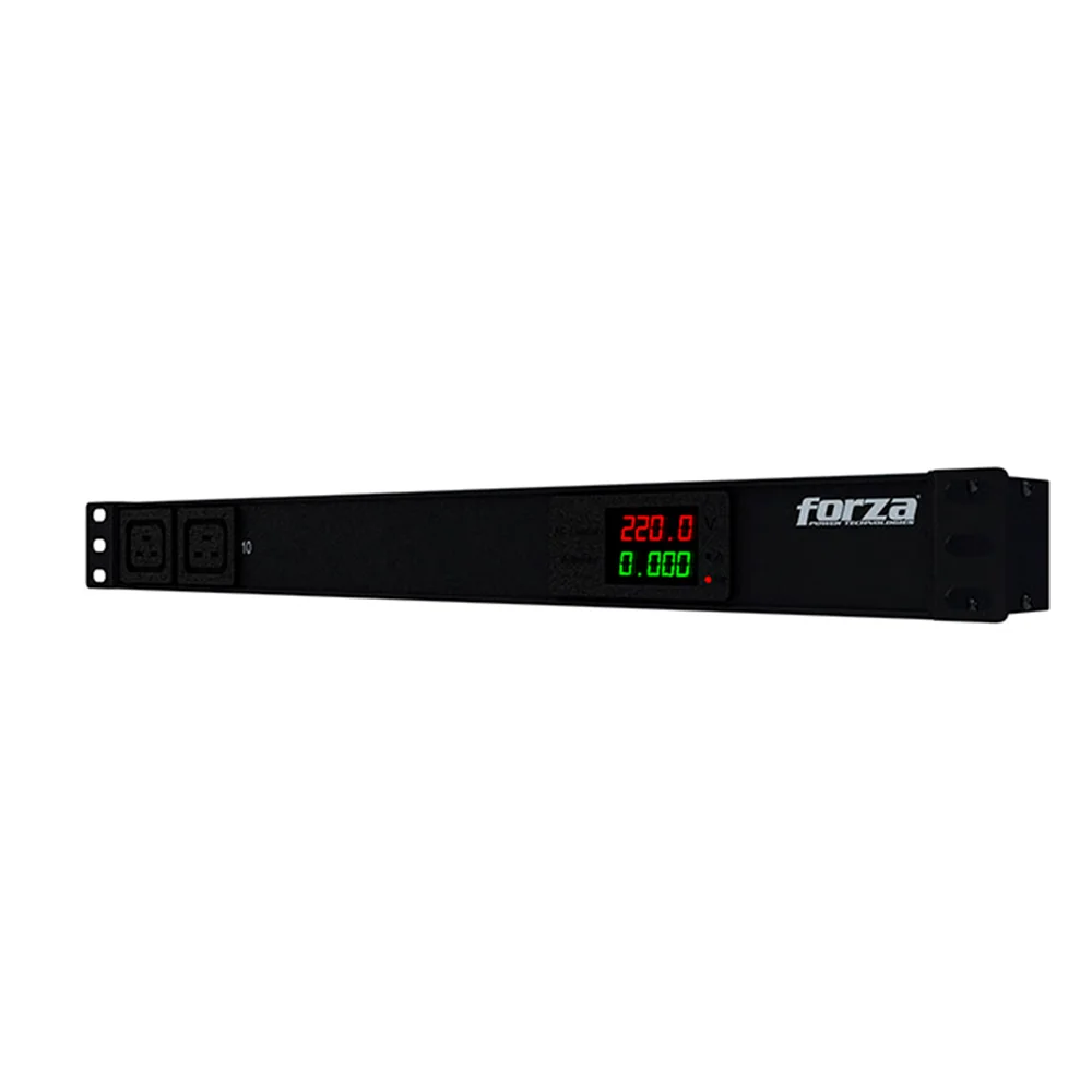 Forza FPD-1012M1U | PDU Medible 4000W, 10 tomas, 1U, 220V