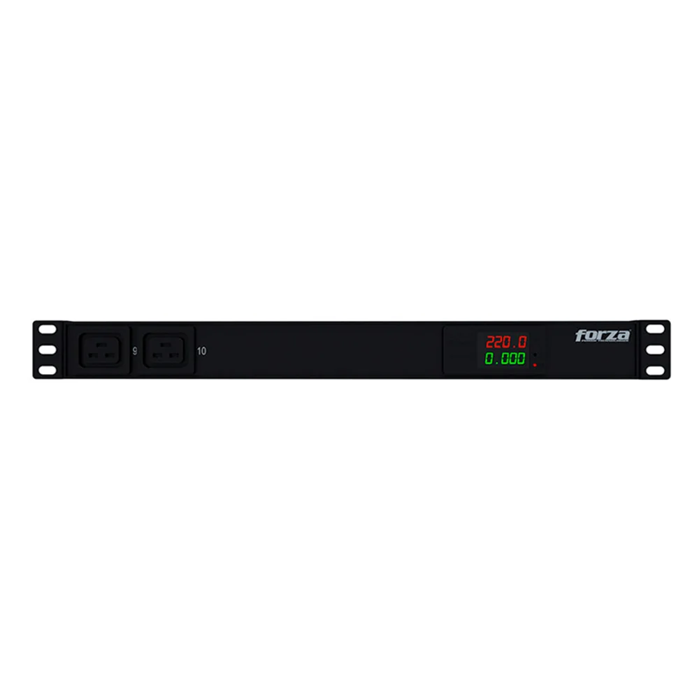 Forza FPD-1012M1U | PDU Medible 4000W, 10 tomas, 1U, 220V