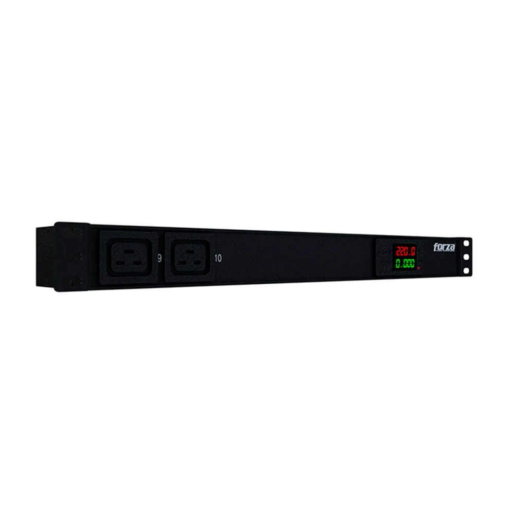 Forza FPD-1012M1U | PDU Medible 4000W, 10 tomas, 1U, 220V