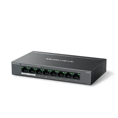 Switch PoE Mercusys MS108GP | 8-Port Gigabit Desktop Switch with 7-Port PoE+