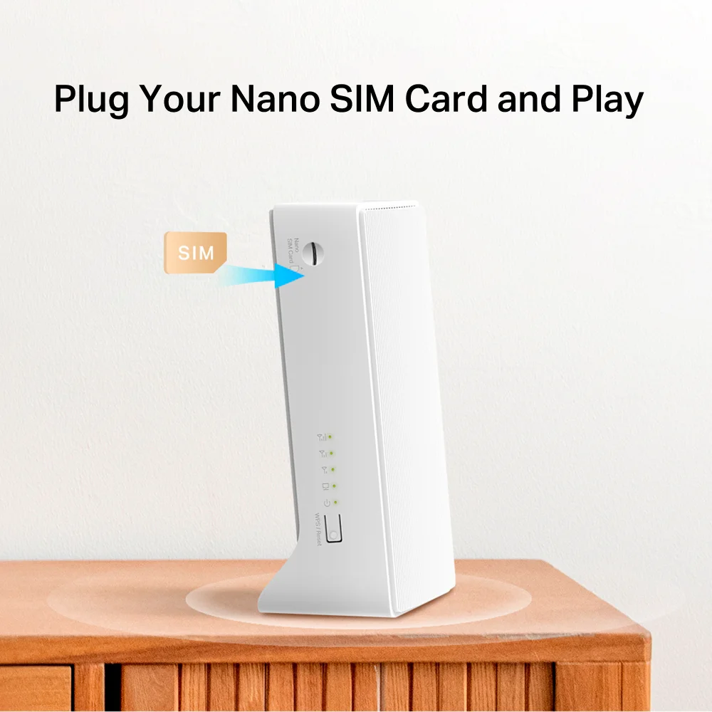 Router 4G LTE Mercusys MB130-4G | AC1200 Wireless Dual Band 4G LTE Router