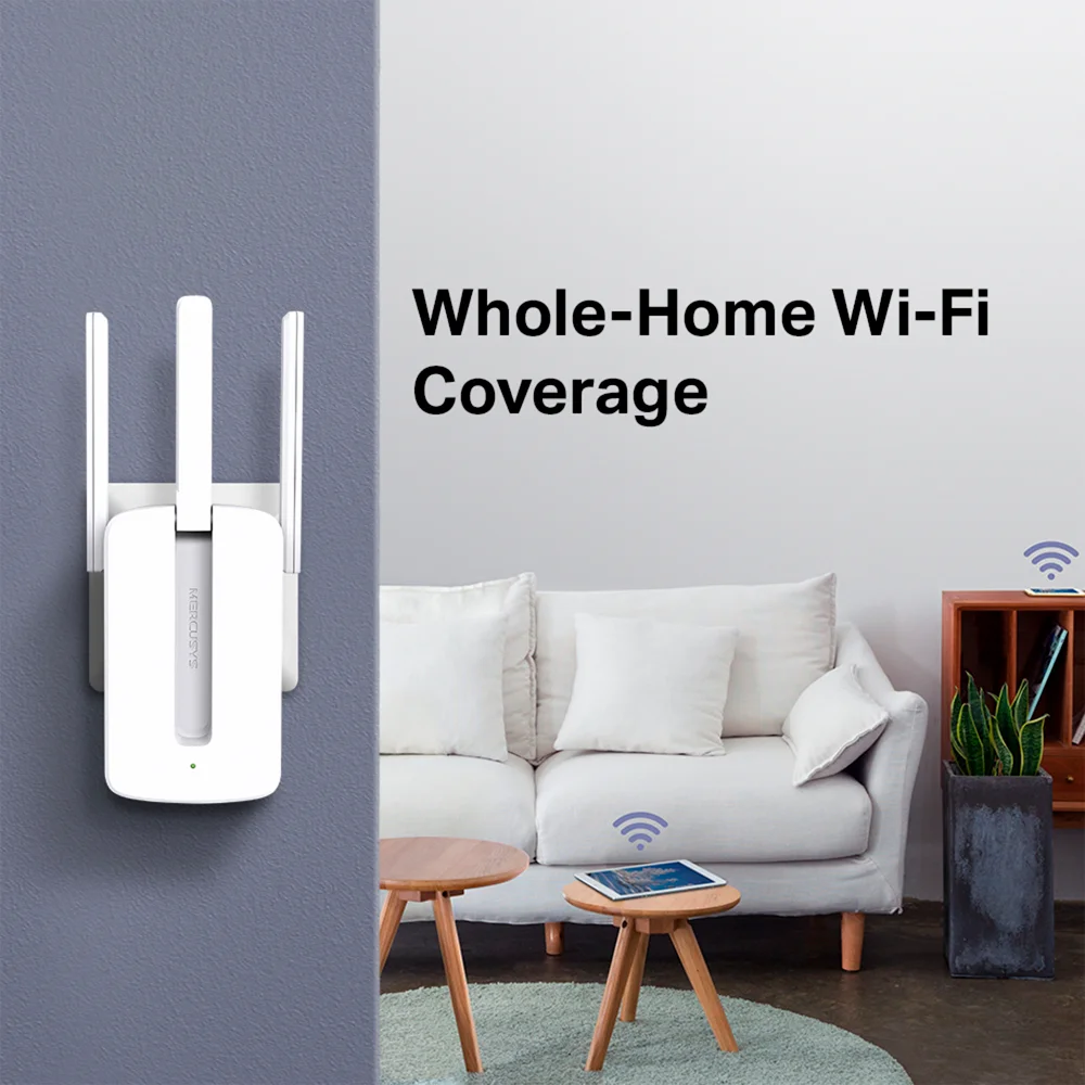 Extensor Wi-Fi Mercusys MW300RE | 300 Mbps Wi-Fi Range Extender