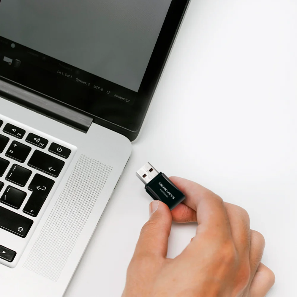 Adaptador Wi-Fi USB Mercusys MW300UM | N300 Wireless Mini USB Adapter