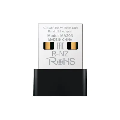 Adaptador Wi-Fi USB Mercusys MA20N | AC650 Nano Wireless Dual Band USB Adapter