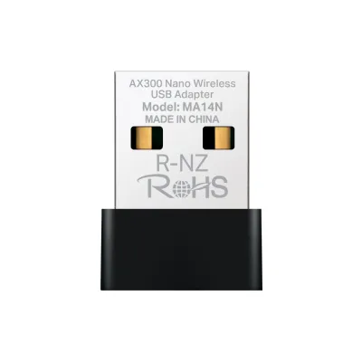 Adaptador Wi-Fi USB Mercusys MA14N | AX300 Nano Wireless USB Adapter