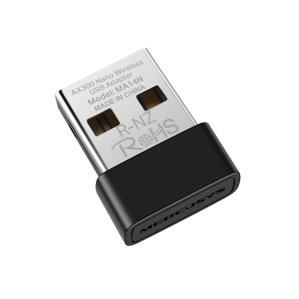 Adaptador Wi-Fi USB Mercusys MA14N | AX300 Nano Wireless USB Adapter