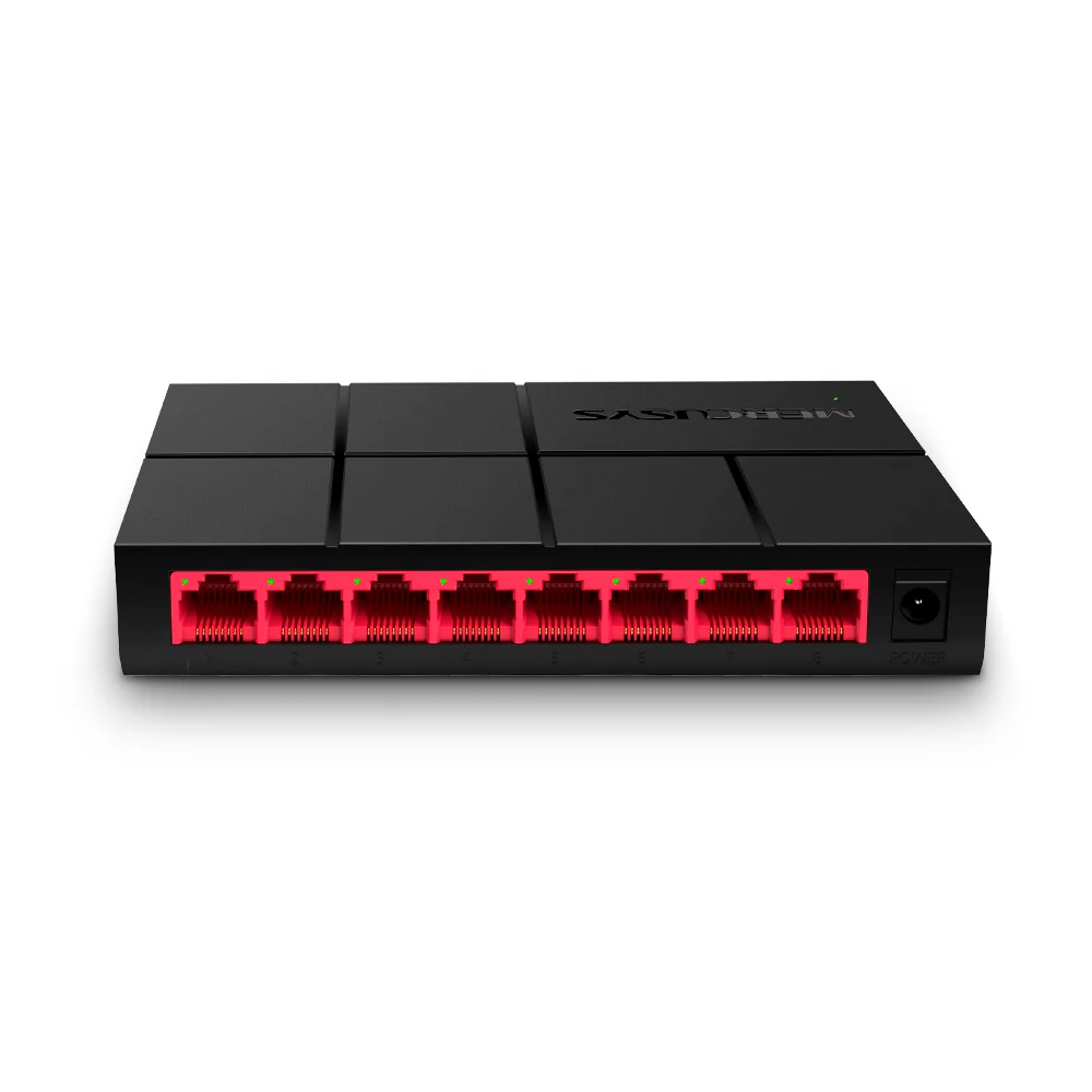 Switch de red Mercusys MS108G | 8-Port 10/100/1,000 Mbps Desktop Switch