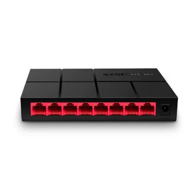 Switch de red Mercusys MS108G | 8-Port 10/100/1,000 Mbps Desktop Switch