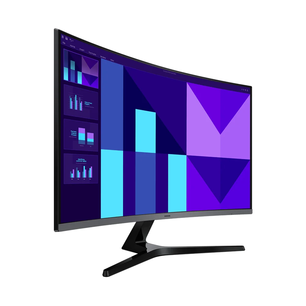 Monitor Samsung Curvo Serie D390 (LS32D390GANXZA) | 32" FHD (1920x1080) VA | 100Hz | 4ms GTG | HDMI 1.4 | Curvo 1500R