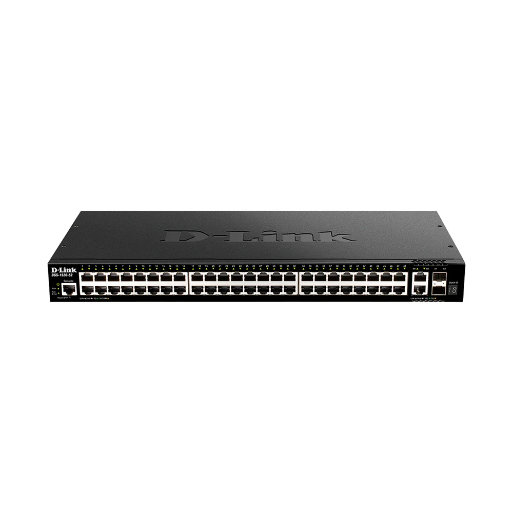 Switch administrable D-Link DGS-1520-52 | Switch Stackable Smart administrable Capa 3