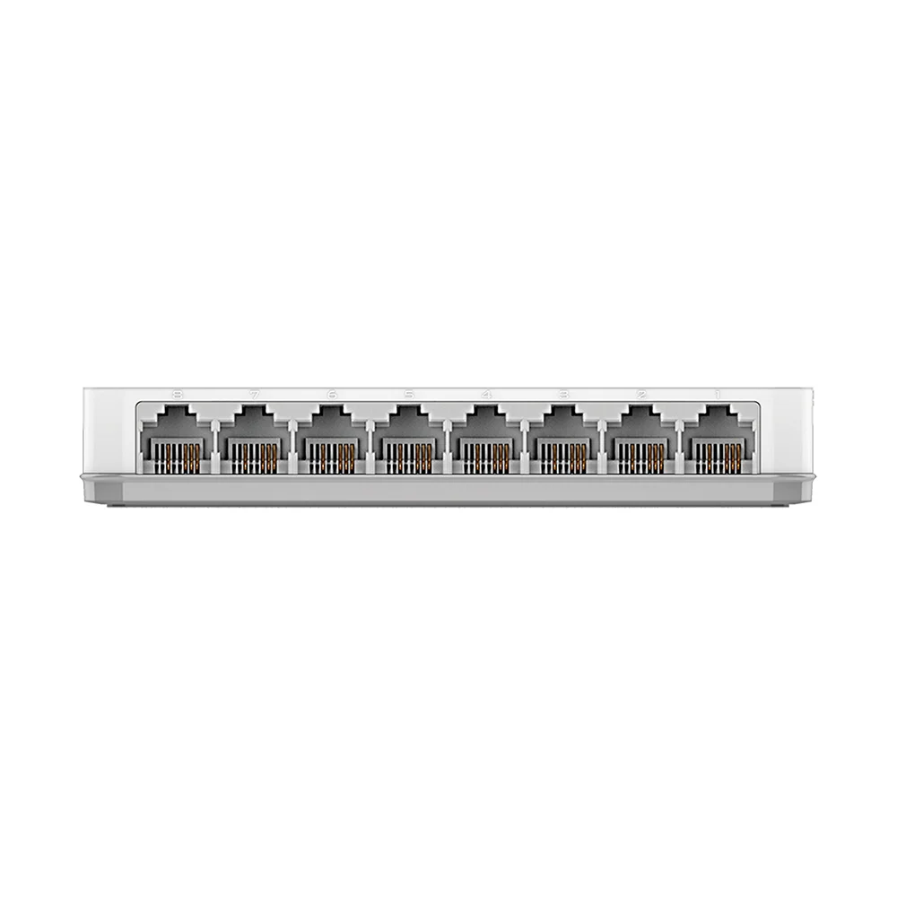 Switch no administrable D-Link DES-1008C | Switch no administrable de 8 puertos Fast Ethernet