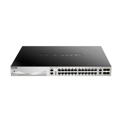 Switch PoE administrable D-Link DGS-3130-54PS | Switch Stackable PoE administrable Capa 3 Lite de 54 puertos