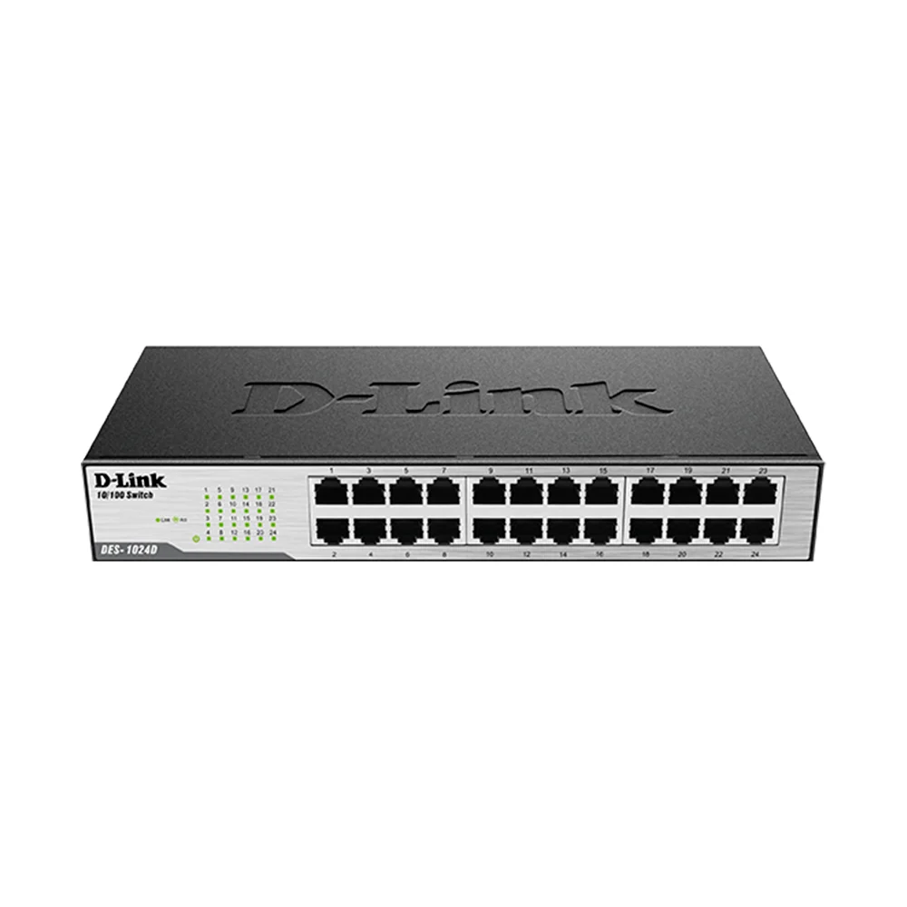 Switch no administrable D-Link DES-1024D | Switch no administrable de 24 Puertos 10/100Mbps