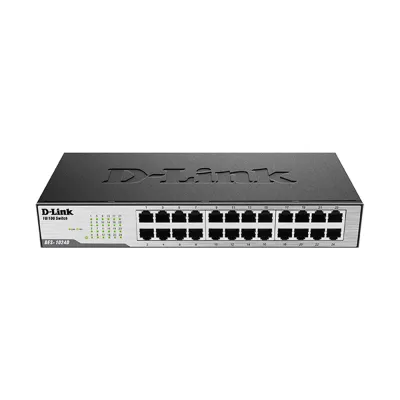 Switch no administrable D-Link DES-1024D | Switch no administrable de 24 Puertos 10/100Mbps