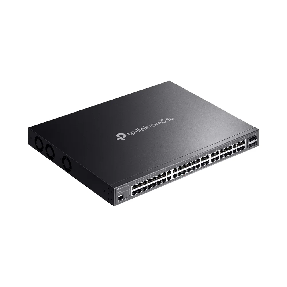 Switch PoE administrable Omada TP-Link SG3452P | Omada 52-Port Gigabit L2+ Managed Switch with 48-Port PoE+