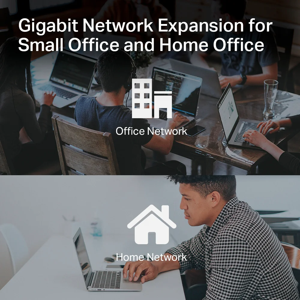 Switch no administrable TP-Link TL-SG108 | Switch para escritorio de 8 puertos Gigabit