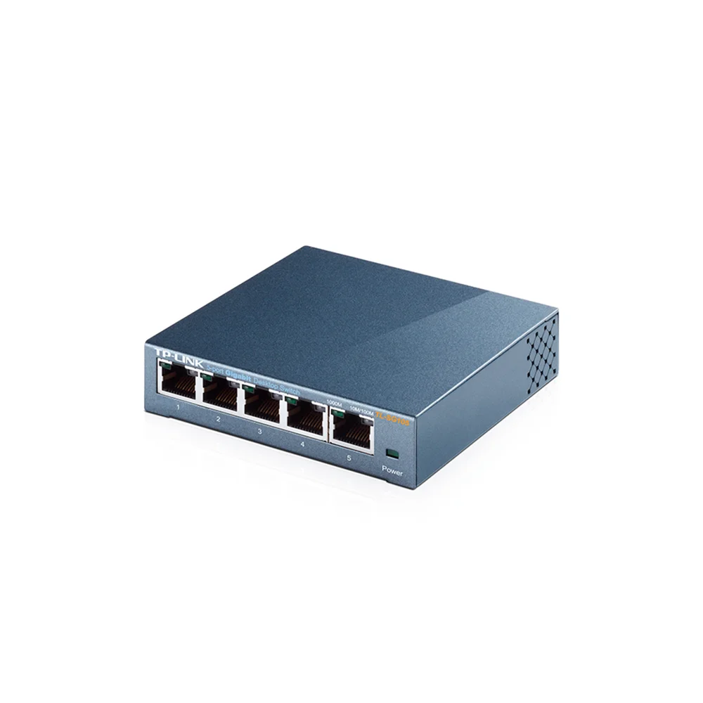 Switch no administrable TP-Link TL-SG105 | Switch de Escritorio de 5 Puertos de 10/100/1000Mbps