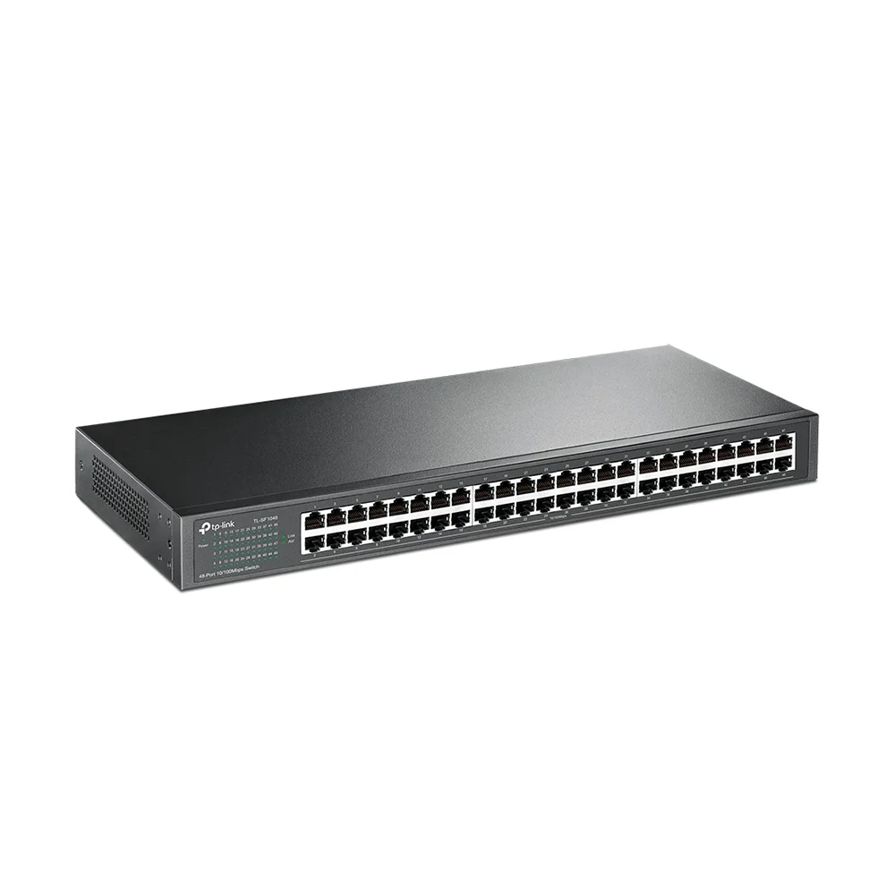 Switch no administrable TP-Link TL-SF1048-PCL | Switch de 48 puertos 10/100 para racks