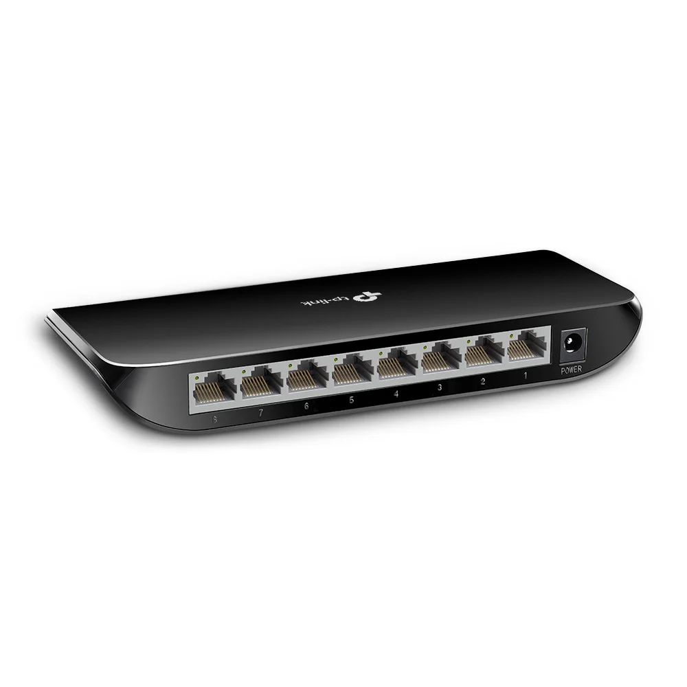 Switch no administrable TP-Link TL-SF1008D | Switch de escritorio de 8 puertos 10/100Mbps