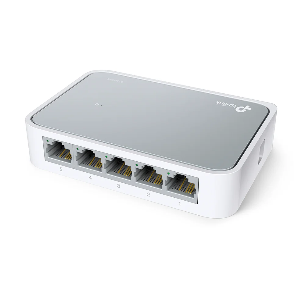 Switch no administrable TP-Link TL-SF1005D | 5-Port 10/100Mbps Desktop Switch