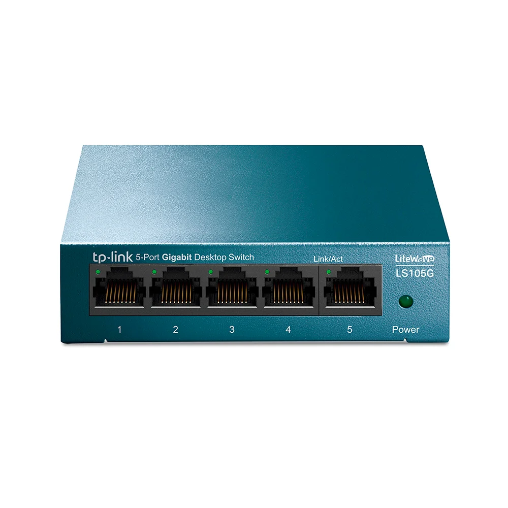 Switch no administrable TP-Link LS108G | Switch para escritorio de 8 puertos Gigabit