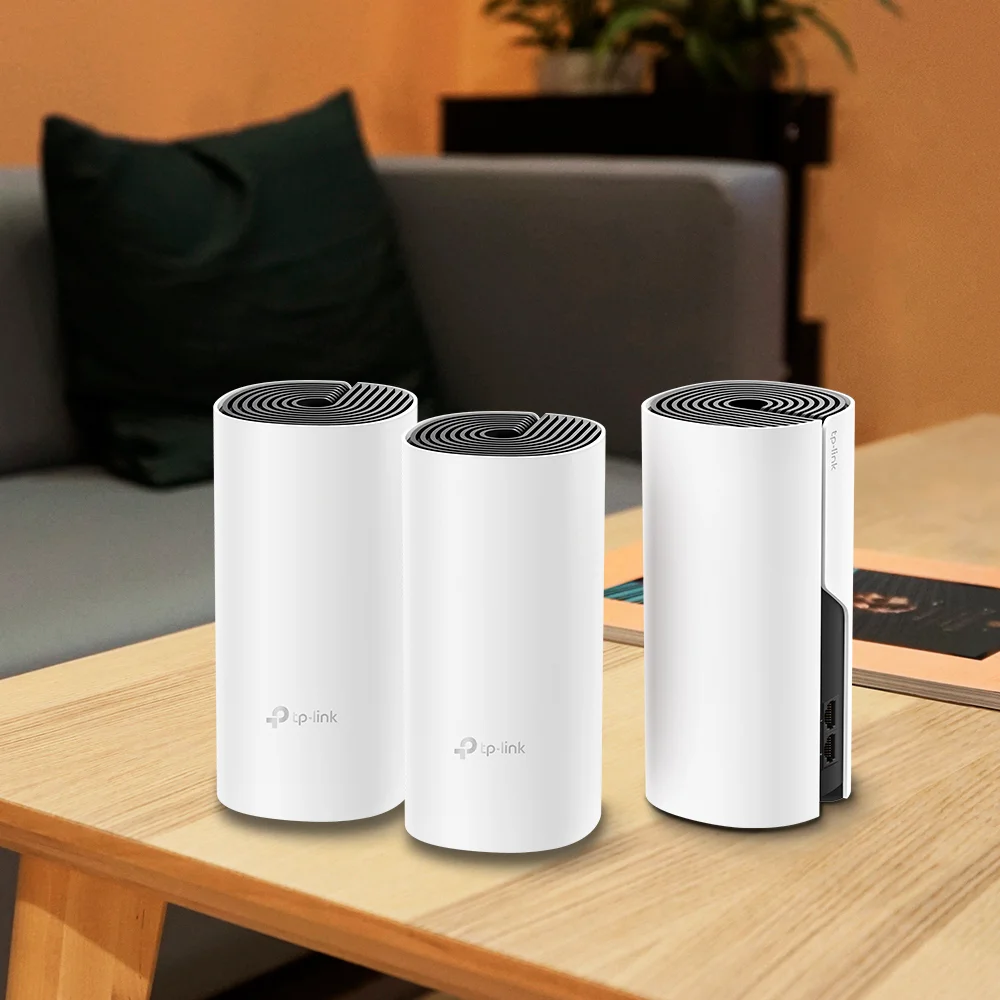 Sistema Mesh Wi-Fi TP-Link Deco M4(3-pack) | AC1200 Whole Home Mesh Wi-Fi System
