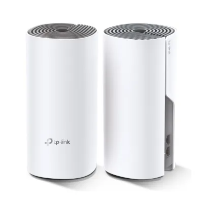 Sistema Mesh Wi-Fi TP-Link Deco E4 (2-pack) | Sistema Mesh Wi-Fi AC1200 para Toda la Casa