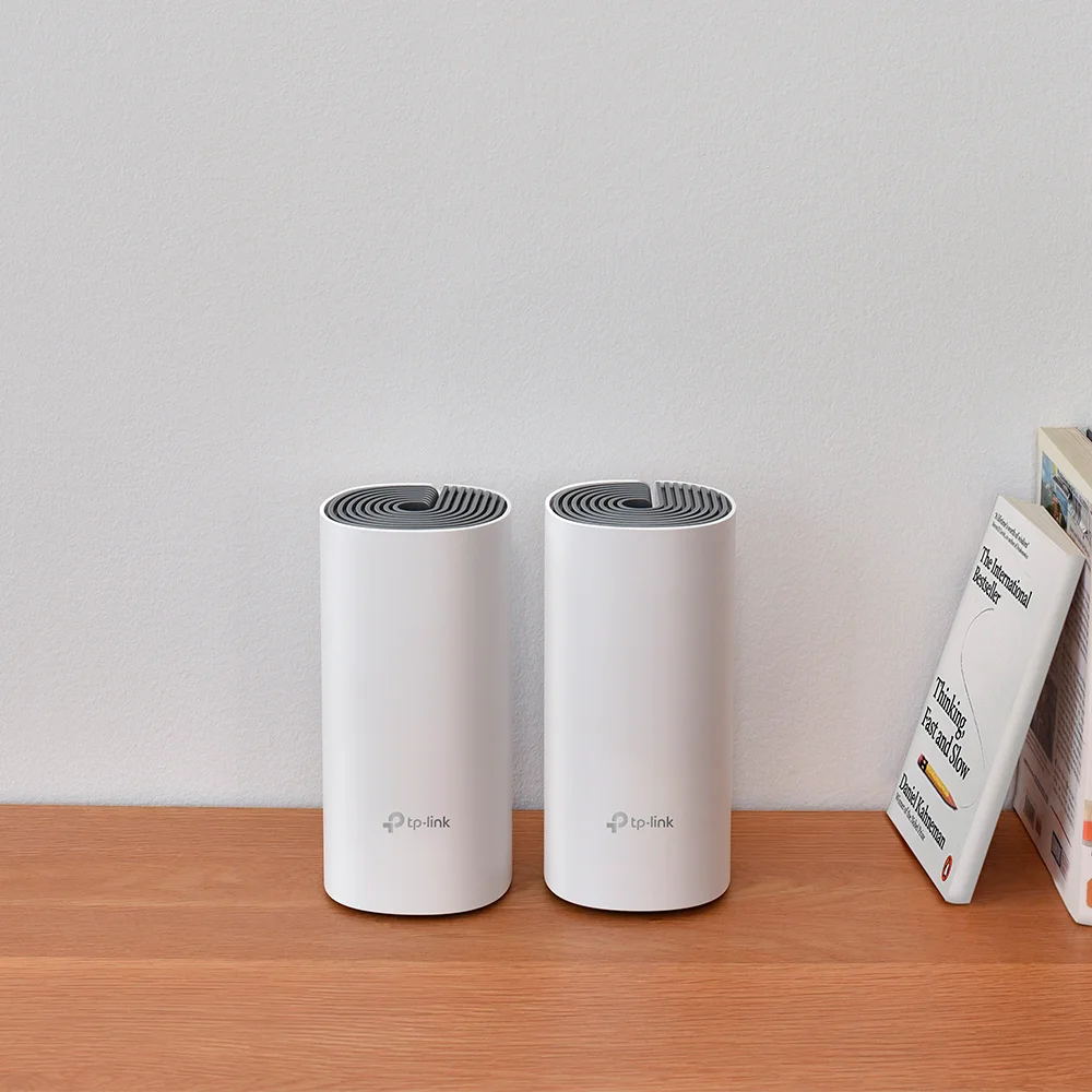Sistema Mesh Wi-Fi TP-Link Deco E4 (2-pack) | Sistema Mesh Wi-Fi AC1200 para Toda la Casa