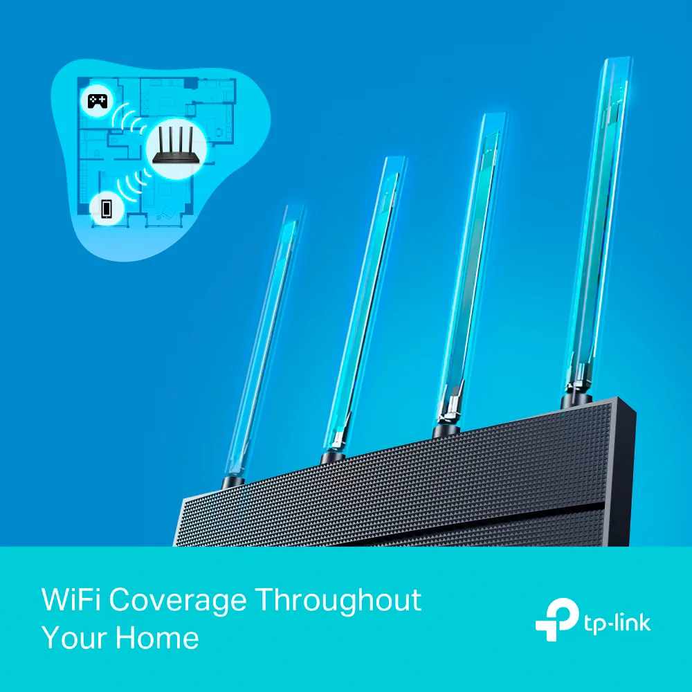 Router Wi-Fi TP-Link Archer AX12 | AX1500 Wi-Fi 6 Router