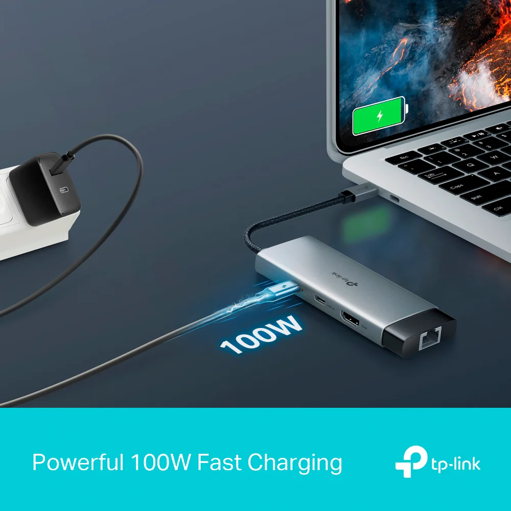 Hub/adaptador USB-C TP-Link UH6120C | Hub USB Tipo-C 6 en 1