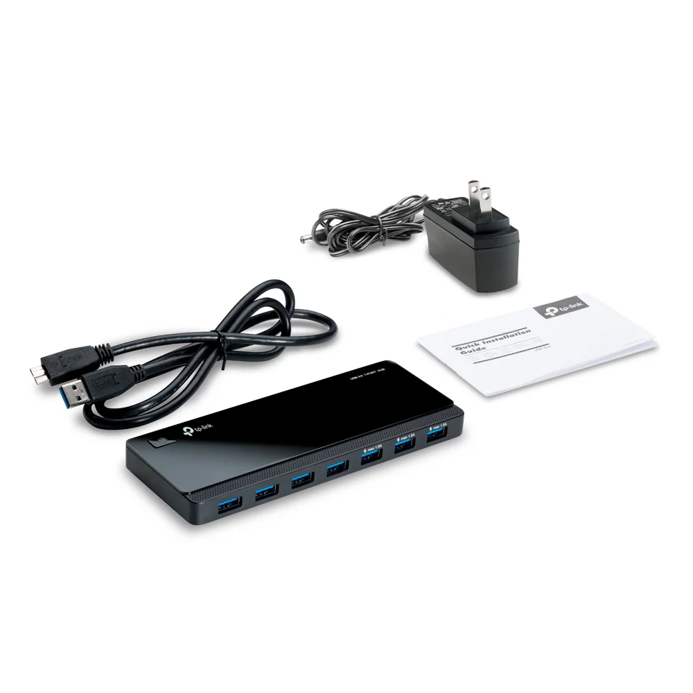 Hub/adaptador USB TP-Link UH700 | USB 3.0 7-Port Hub