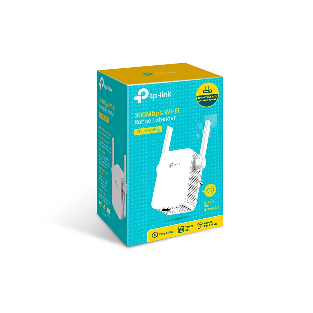 Extensor Wi-Fi TP-Link TL-WA855RE | Extensor de Cobertura Wi-Fi a 300Mbps