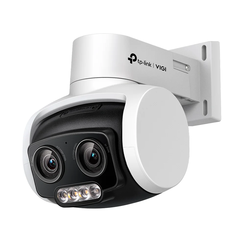 Cámara IP VIGI TP-Link VIGI C540V | Cámara IP Varifocal Tipo PT | Rotativa | ABS | 4MP 2K | IR 30m | 4-12 mm | Full Color
