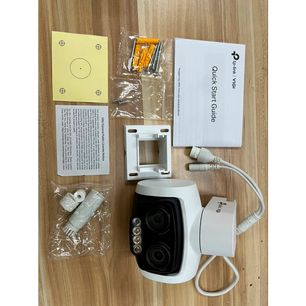 Cámara IP VIGI TP-Link VIGI C540V | Cámara IP Varifocal Tipo PT | Rotativa | ABS | 4MP 2K | IR 30m | 4-12 mm | Full Color
