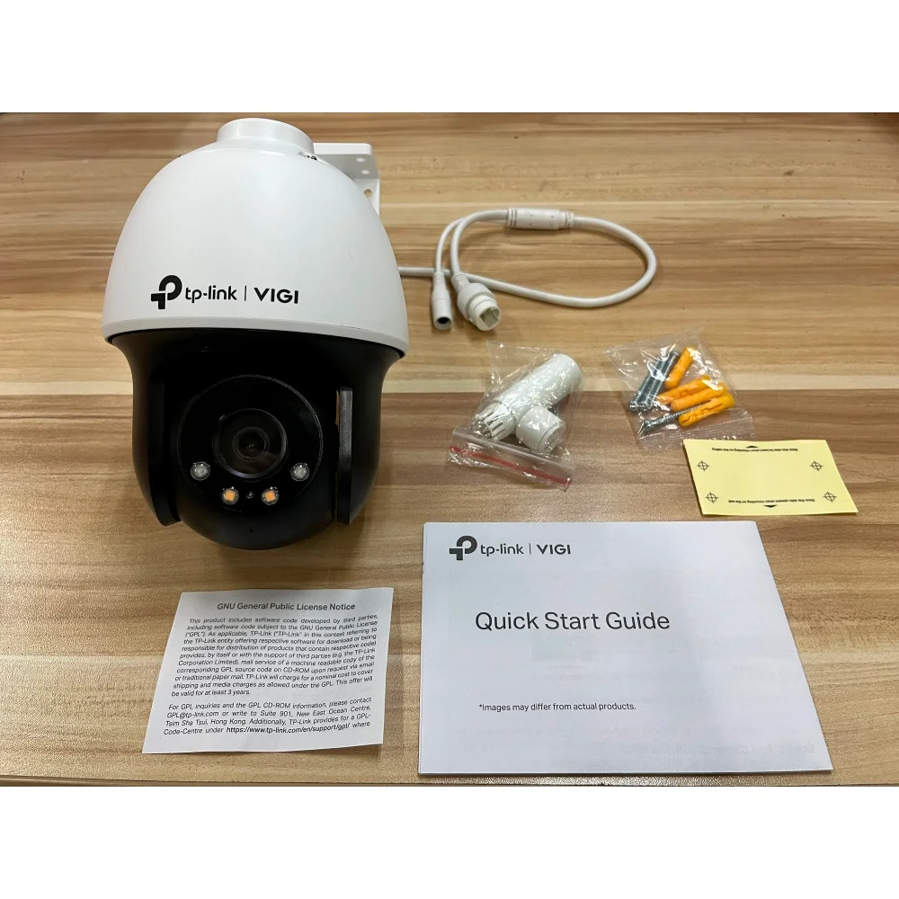 Cámara IP VIGI TP-Link VIGI C540 | Cámara IP Tipo PT | Rotativa | ABS | 4MP 2K | IR 30m | Full Color