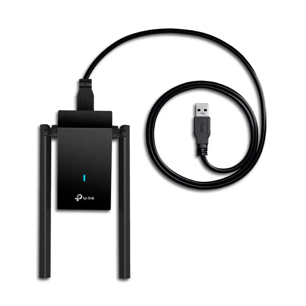 Adaptador Wi-Fi USB de alta ganancia TP-Link Archer TX20U Plus | Adaptador USB Wi-Fi 6 con 2 antenas AX1800